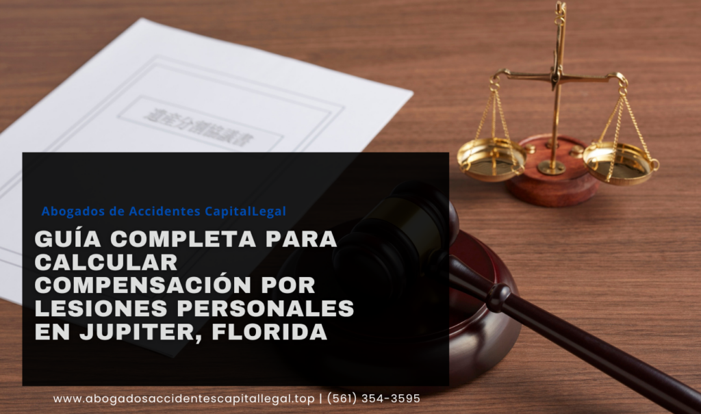 cómo calcular compensación por lesiones Jupiter