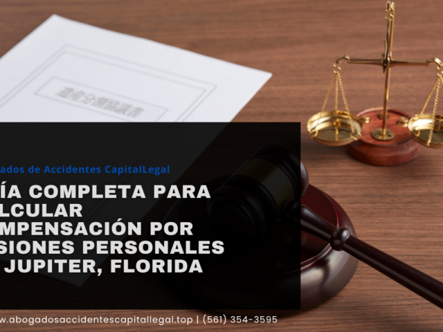 Guía Completa para Calcular Compensación por Lesiones Personales en Jupiter, Florida