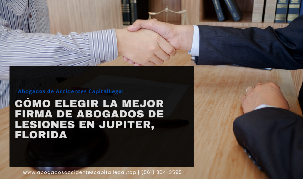 mejores firmas de abogado de lesiones Jupiter